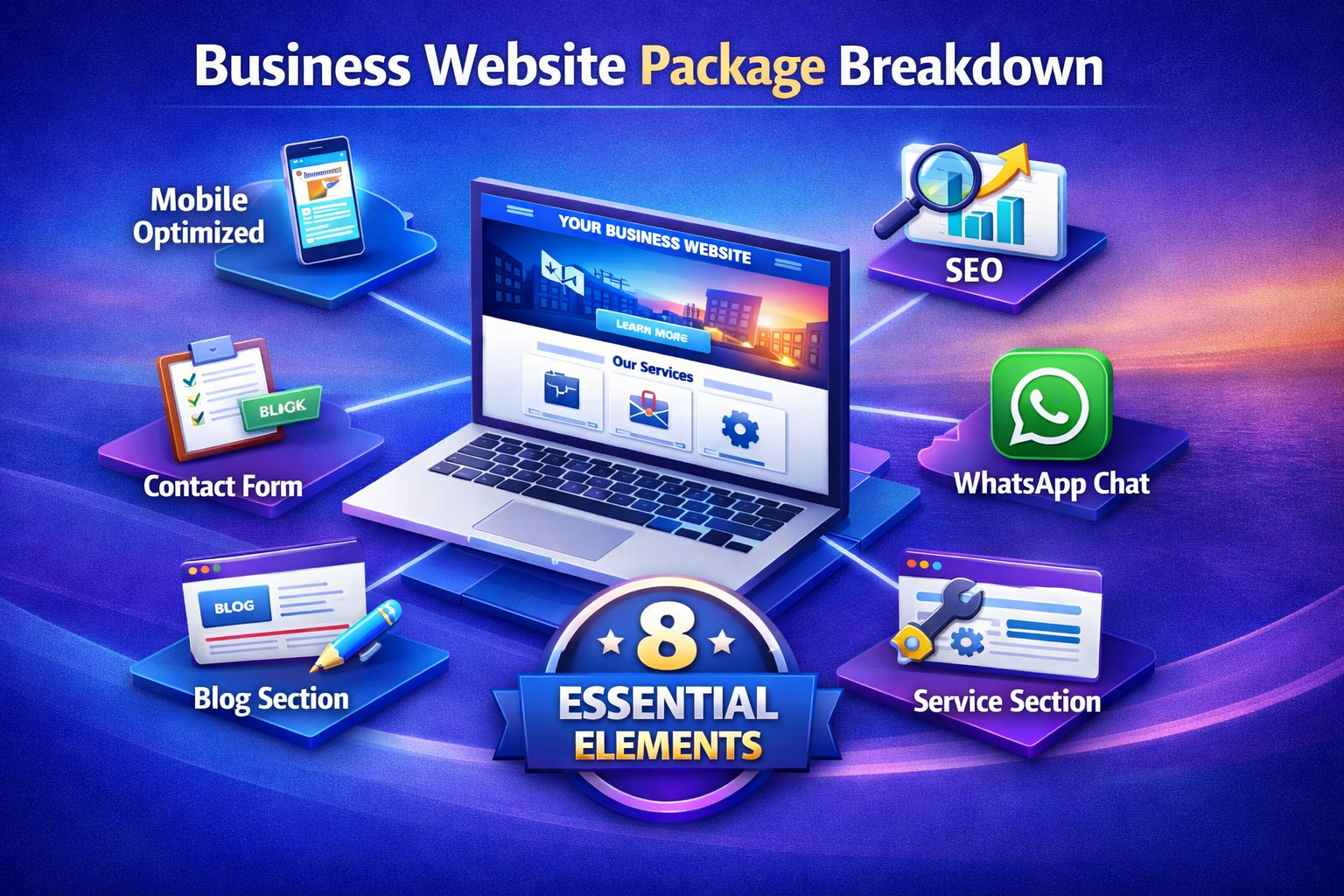 What Is Included in a Business Website Package?